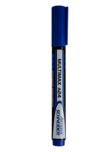 MARCADOR PERMANENTE MULTIMAX A24 AZUL