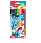 JUEGO DE LAPICES DE COLORES COLORPEPS 4MM 12/1