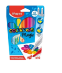 JUEGO FELPAS P/ROTULAR 10/1 COLORES MAGICOS
