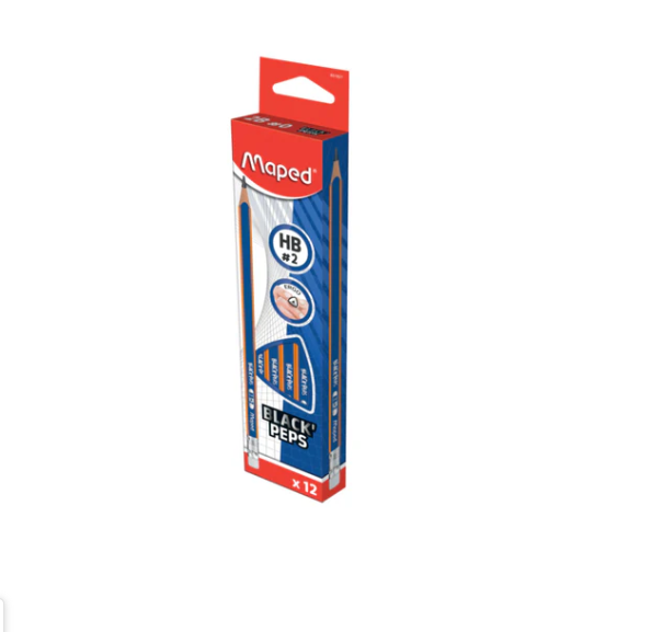 LAPICES DE ESCRIBIR No.2HB 12/1 NAVY