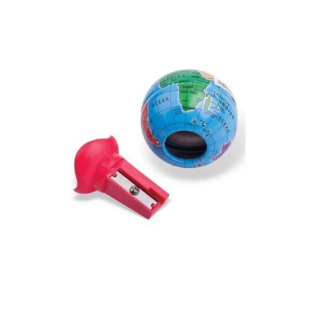 SACAPUNTAS GLOBO TERRAQUEO 1 HOYO (Unidad)