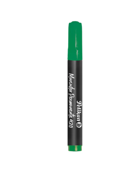 MARCADOR PERMANENTE 420 VERDE