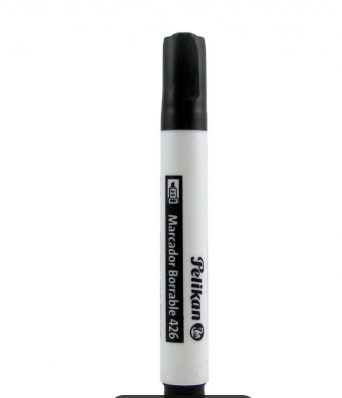 MARCADOR BORRABLE P/PIZARRA 426 NEGRO