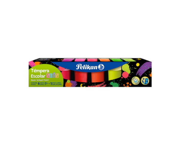 JUEGO TEMPERA NEON 6/1 (Pelikan)
