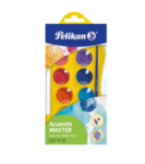JUEGO ACUARELA 12 COLORES MASTER