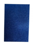 FOAMY SMARTY GLITTER EVA (8.5 X 11) AZUL MARINO