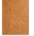 FOAMY SMARTY GLITTER EVA (8.5 X 11) MARRON
