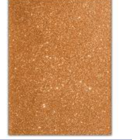 FOAMY SMARTY GLITTER EVA (8.5 X 11) MARRON
