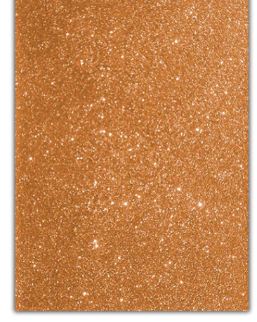 FOAMY SMARTY GLITTER EVA (8.5 X 11) MARRON CLARO