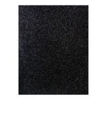FOAMY SMARTY GLITTER EVA (8.5 X 11) NEGRO