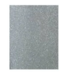 FOAMY SMARTY GLITTER EVA (8.5 X 11) PLATA