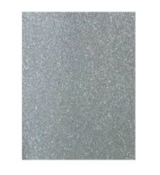 FOAMY SMARTY GLITTER EVA (8.5 X 11) PLATA