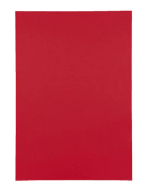 FOAMY SMARTY LISO EVA (8.5 X 11) ROJO OSCURO