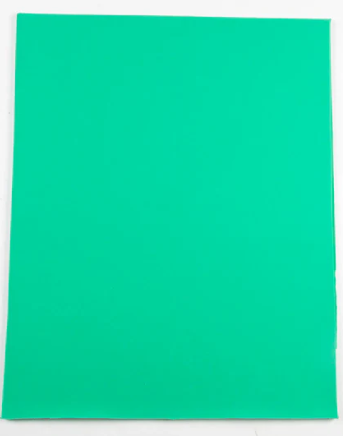 FOAMY SMARTY LISO EVA (8.5 X 11) VERDE AGUA