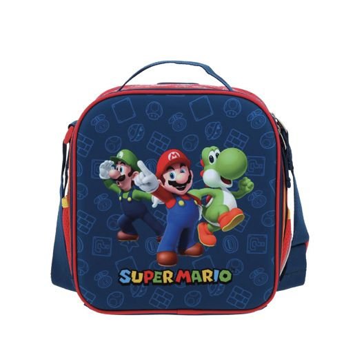 Lonchera Térmica Chenson Mario Bros Gronshi Azul XXV