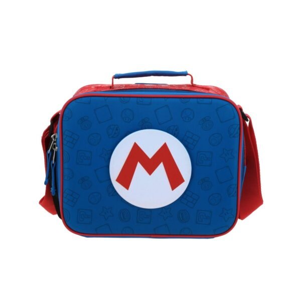 Lonchera Térmica Chenson Mario Bros Azul XXVI
