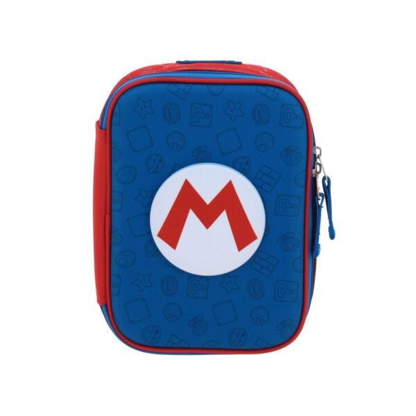 Estuche para Lápices Mario Bros Brife Azul XXV