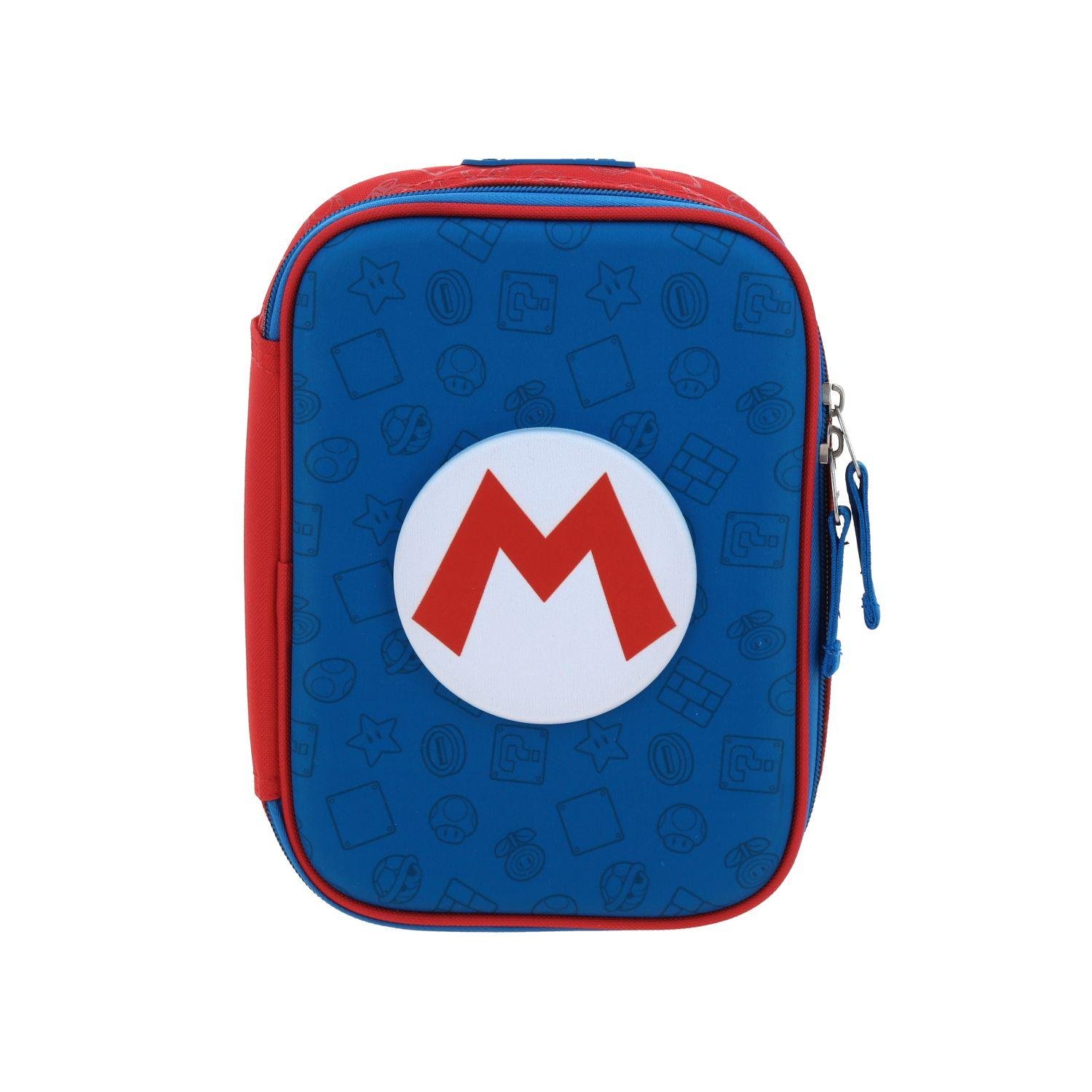 53-021-00228 Estuche para Lápices Mario Bros Brife Azul XXV - Imagen 1