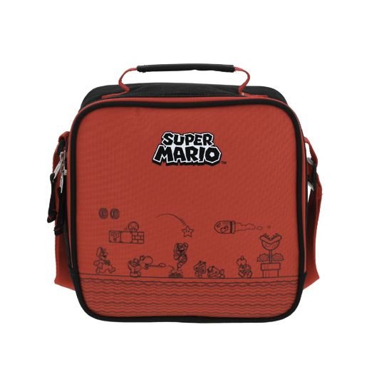 Lonchera Térmica Chenson Mario Bros Speed Negro XXV