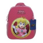 Mochila Chenson Pequeña Mario Bros Barb Rosa XXV