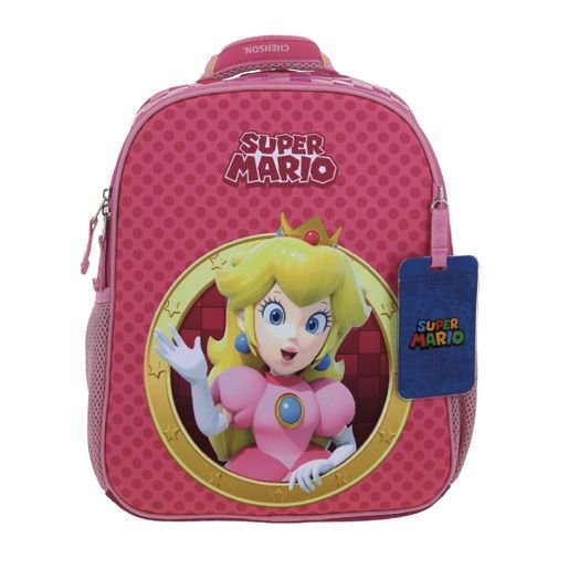 Mochila Chenson Pequeña Mario Bros Barb Rosa XXV