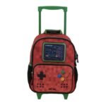 Mochila Con Ruedas Chenson Pequeñas Original Galaga Rojo XXV