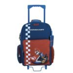 Mochila Con Ruedas Chenson Grande Marios Bros Brife Azul XXV