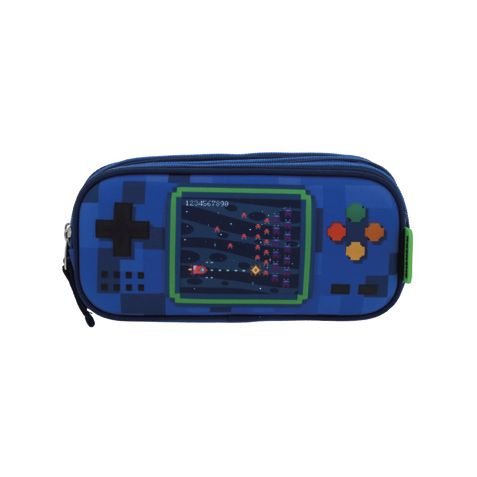 Estuche para Lápices Chenson Original Galaga Azul XXV