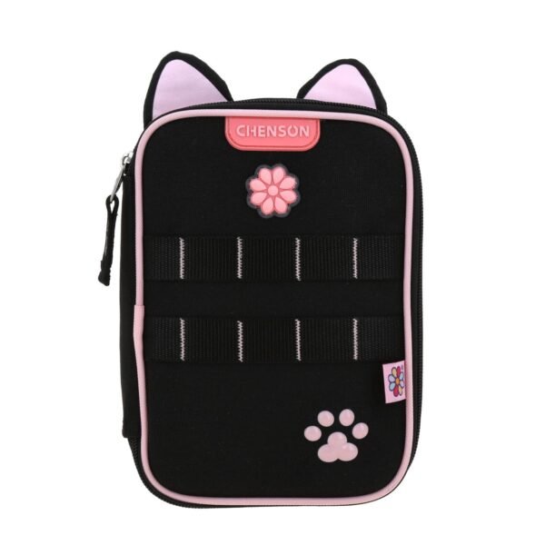 Estuche para Lápices Chenson Happy Girl Kitty Negro XXVI