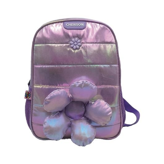 Mochila Chenson Pequeña Happy Girl Flof Violeta XXV