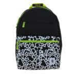 Mochila Chenson Grande Crazy Colors 1818 Negra XXV