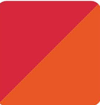 Cartulina Naranja/Rojo 25/1