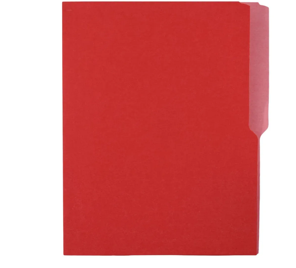 Folder Color Rojo
