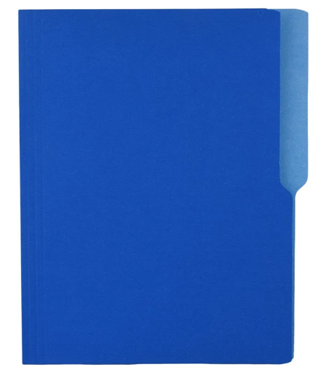 Folder Color Azul