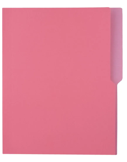 Folder Color Rosa