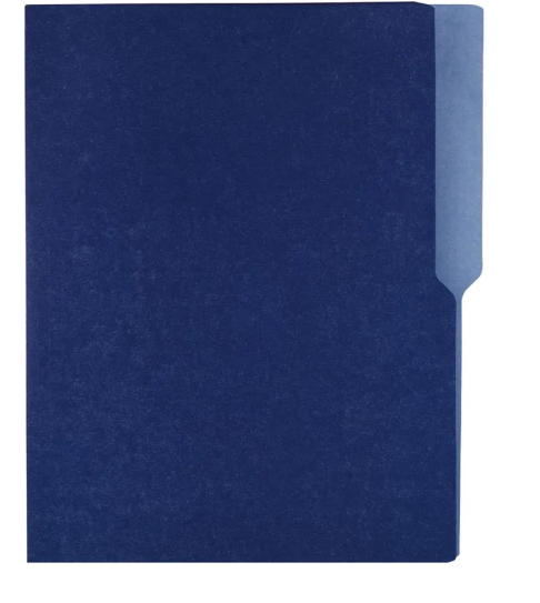 Folder Color Azul Marino