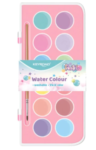 Acuarela de 12 colores pastel
