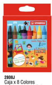 Crayon Cera Jumbo 8/1 E