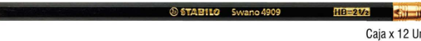 Lapiz Swano Negro 12/1