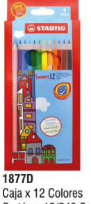 Stabilo Lapiz Color Largo 12 E