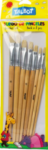 Pinceles Set de 8ud planos. 2,3,4,5,6,8,10,12