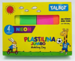 Plastilina 4 Col. Neon 300gr.