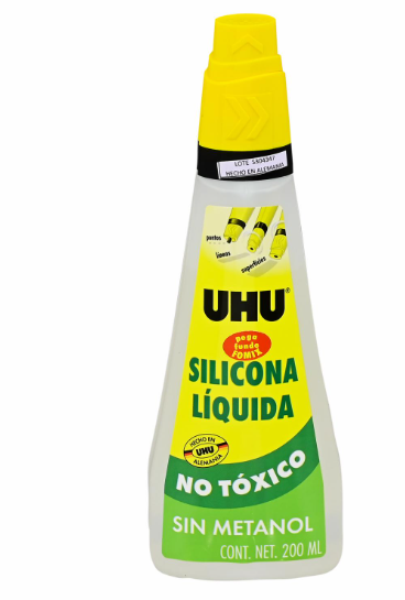 UHU Silicona liquida 200 ml.