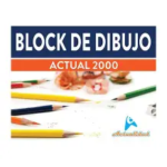 BLOCK DE DIBUJO ACTUALIDAD 2000 SERIE VERAZ