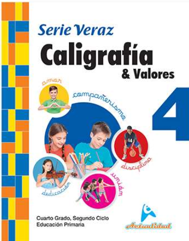 CALIGRAFIA Y VALORES SERIE VERAZ 4