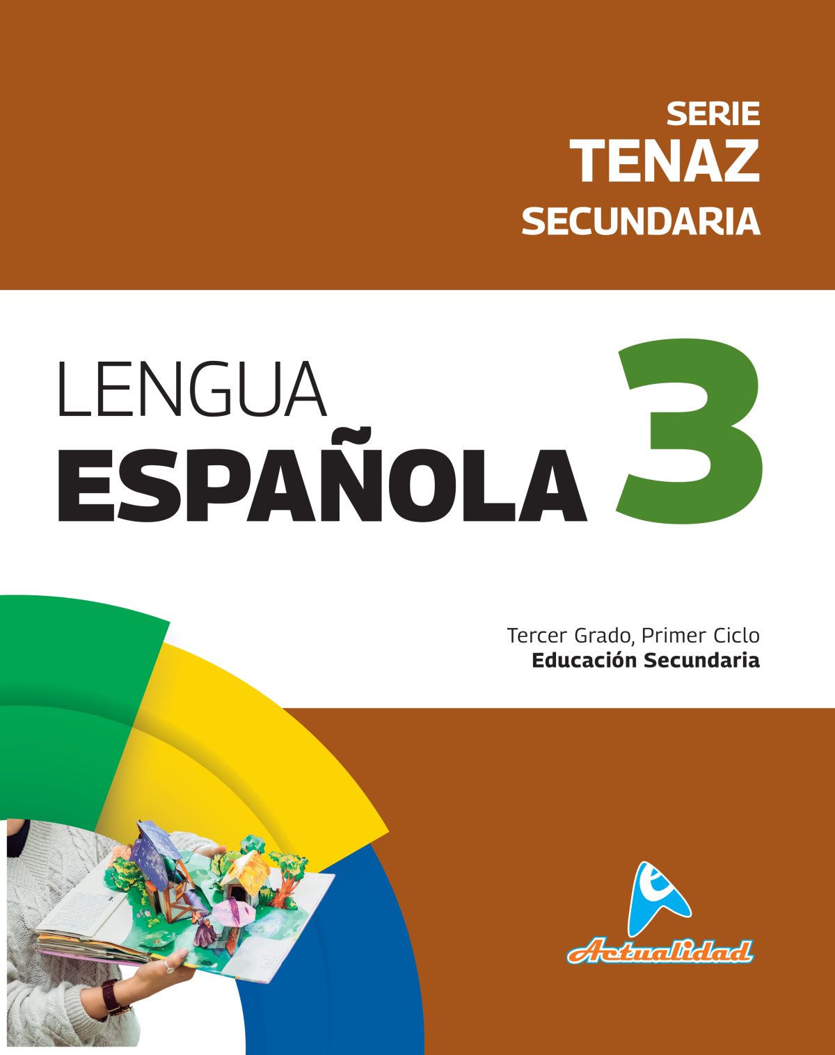 55 034 00009 LENGUA ESPAÑOLA 3 SECUNDARIA, Serie Tenaz / NUEVO** - Imagen 1