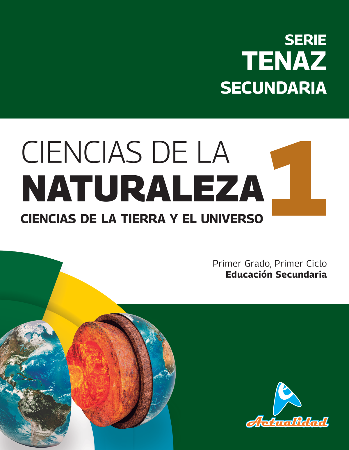 55 034 00019 CIENCIAS DE LA NATURALEZA 1 SECUNDARIA, Serie Tenaz - Imagen 1