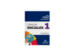 CIENCIAS SOCIALES 1 SECUNDARIA, Serie Tenaz