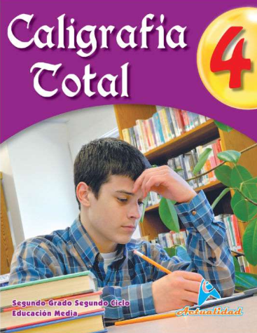 CALIGRAFIA TOTAL 4 SECUNDARIA