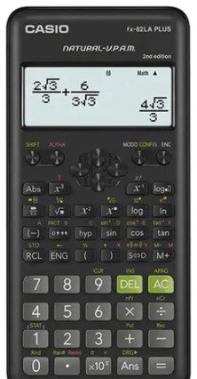 Calculadora Científica Casio FX-82LAPLUS2-BK